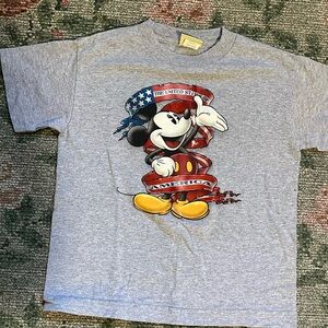 Vintage Disney, Mickey, and Co. Mickey Mouse, Fourth of July USA boys t